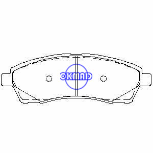 FORD TRUCK Excursion F-250 F-350 Super Duty Brake pad FMSI:7626-D757 OEM:F81Z-2200-AA, F757